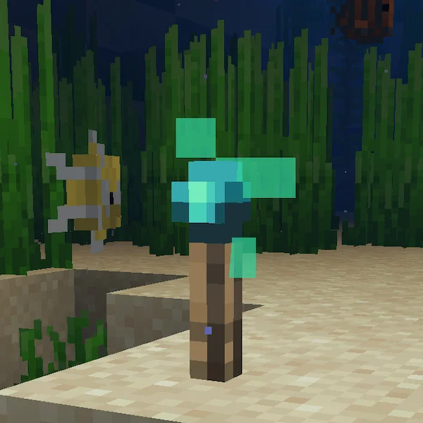 Aquatic Torches for Minecraft: Waterproof Light for Ocean Bases