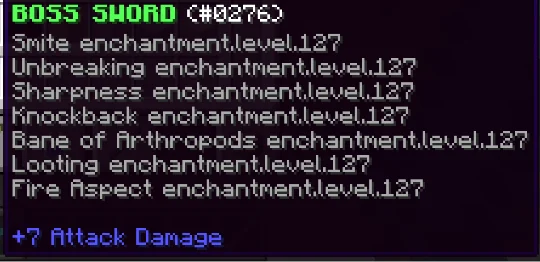 Boss Sword: оружие абсолютной силы в Minecraft — свежий обзор